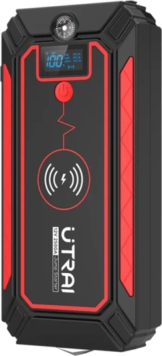 UTRAI JS4 Starthilfe-Booster fürs Auto 2500 A mit Powerbank und kabellosem Laden