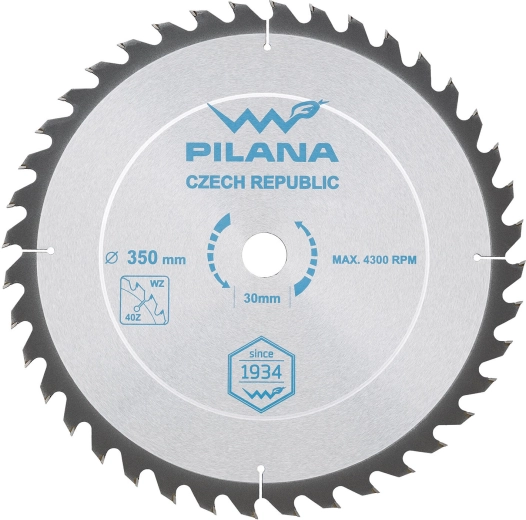 Lame de scie PILANA SK 5255 WZ 350 × 3,0 × 30, 40 dents