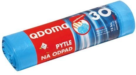 Drawstring trash bags 30–35 l, 50 × 60 cm, 15 pcs