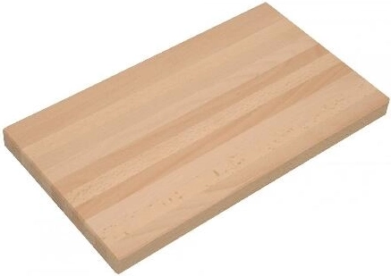 Beech Wood Meat Cutting Board 25 × 20 × 2 cm