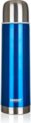 AVANZA Thermos 0.5 l stainless steel blue
