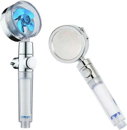 Ag866a douchette manuelle bleue à turbine