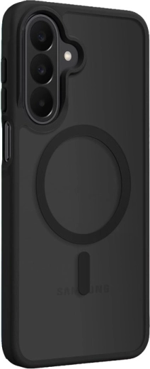 Crong Hybrid matte magnetic MagSafe protective case for Samsung Galaxy A27 5G black