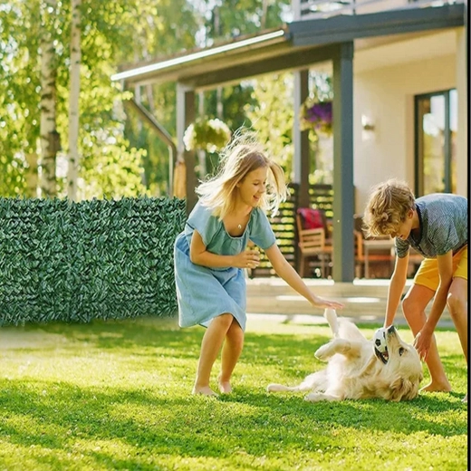 Artificial ivy privacy fence for wall and balcony 1.75 × 3 m