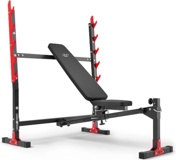 Verstelbare fitnessbank met haltersteun MARBO MH-L107 2.0