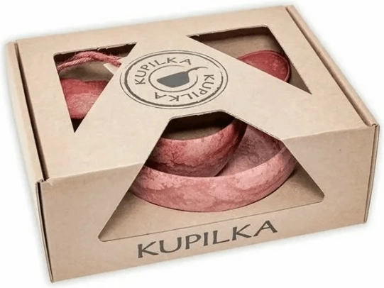 Kupilka Junior set voor uitstapjes rood (kom, beker, spork)