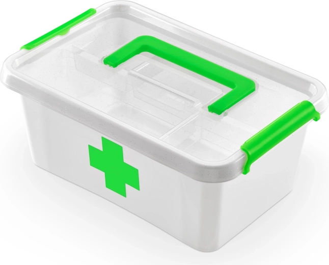 Apteczka antibakterieller Einsatz für Erste-Hilfe-Kasten 4,5 l (29 × 20 × 12 cm)