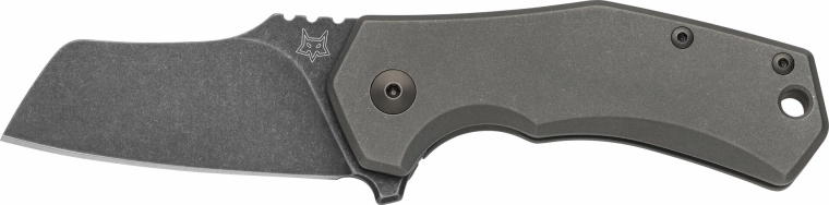 Fox Knives Italico pocket knife 6 cm, titanium, PVD Stonewash, with clip