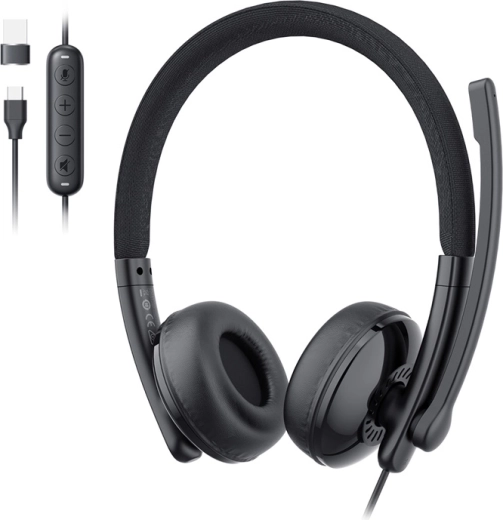 Bedrade headset met microfoon EMEET GeniusCall HS50 USB-A/USB-C