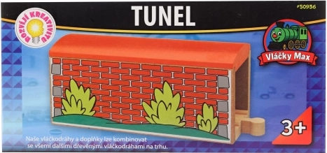 Tunnel en briques rouges