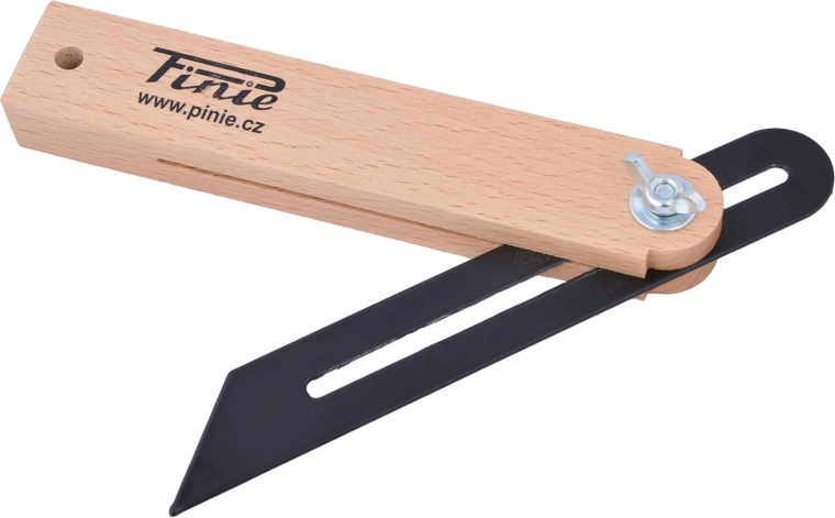 Angle measuring bevel gauge 350 × 35 × 24 mm