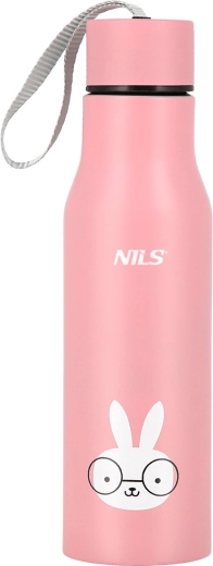 Thermosflasche NILS Camp mit Kaninchenmotiv 500 ml