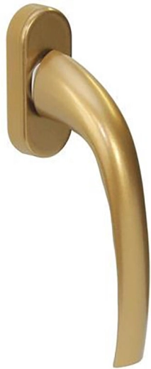 Poignée de fenêtre et de porte RICHTER F4 bronze fluorocarbone