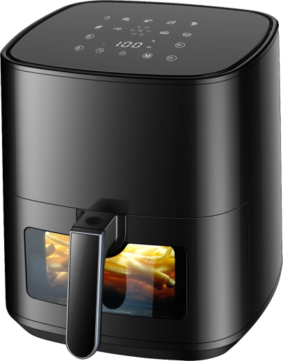 Heteluchtfriteuse Airfryer 5 l 1500 W met 9 programma’s