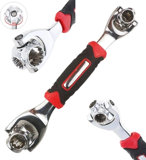 Ag476b clé à douille universelle 8-19 mm