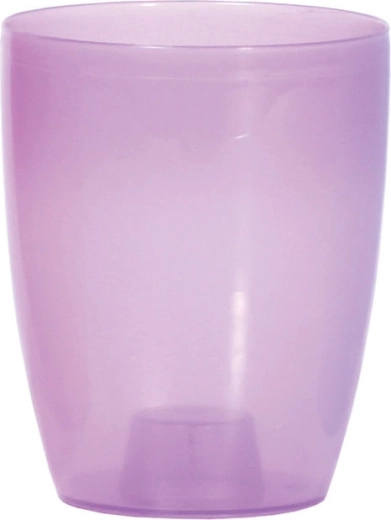 Coubi Orchid orchideeënpot 13 cm transparant mat paars
