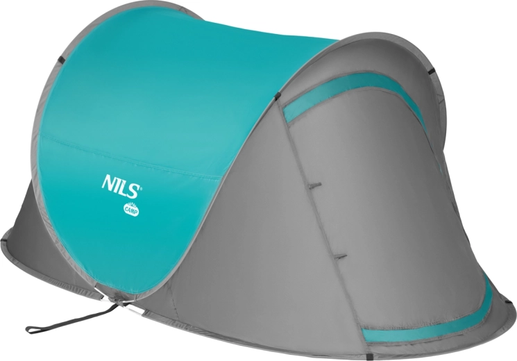 NILS CAMP Self-Pitching Beach Tent, Turquoise