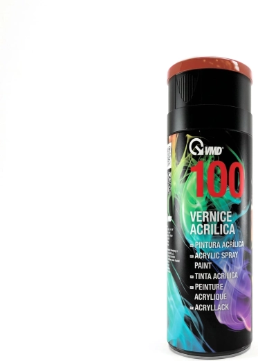 Peinture acrylique émaillée en spray pour métal, plastique et bois, 400 ml, marron