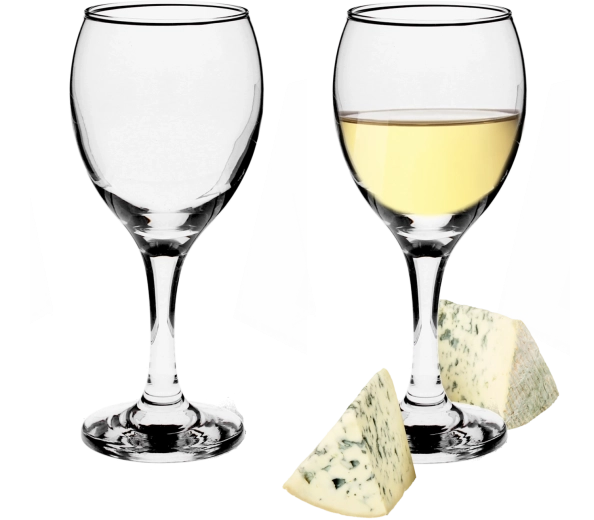 Wijnglazen voor witte wijn LAV Empire 205 ml – set van 6 stuks