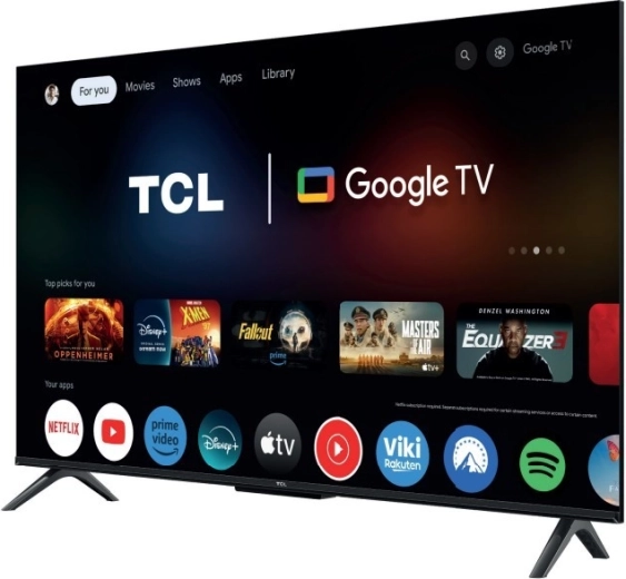 TCL 43" téléviseur QLED 4K avec Google TV et Dolby Vision/Atmos