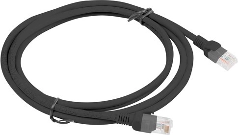 Category 6 patch cord 2m black