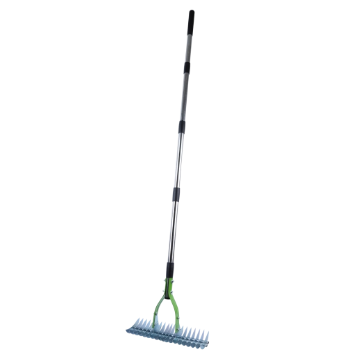 Râteau de verticutage manuel pour gazon 39 cm
