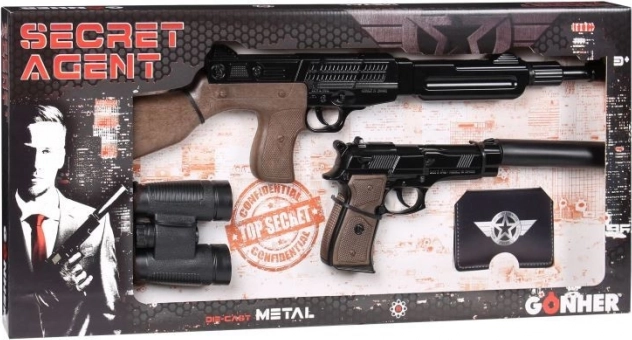 GONHER Secret Agent Set with Binoculars