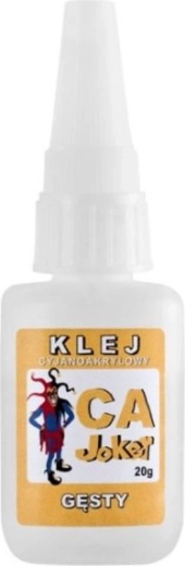 Joker CA cyanoacrylate glue, thick 20 g, with needle cap