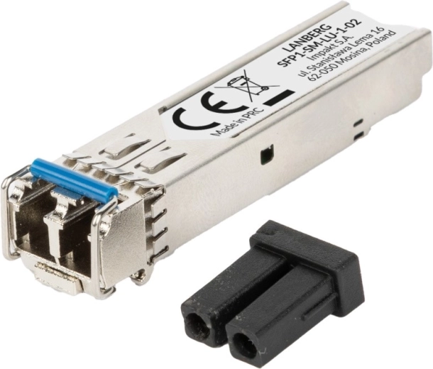 Lanberg optische SFP-module 1,25 Gb/s, singlemode, 2 km, Duplex LC/UPC