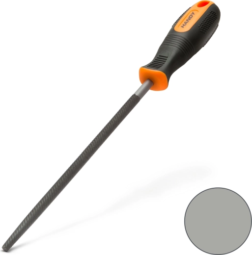 Lime ronde pour métal à grain moyen