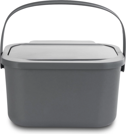Grauer Bioabfallbehälter 4,5 l