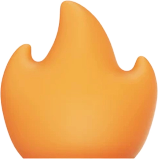Flextail Flame-diffuser voor Tiny Pump 2X oranje