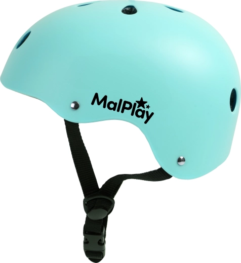 children’s bicycle helmet SafeKiddo, turquoise, size S (48–54 cm)