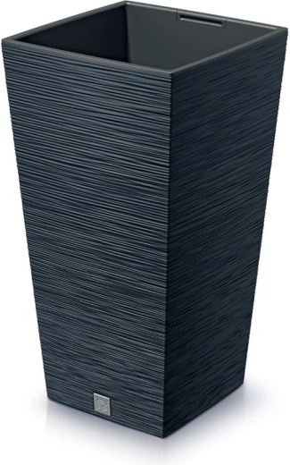Furu Square Planter Anthracite 34.5 cm