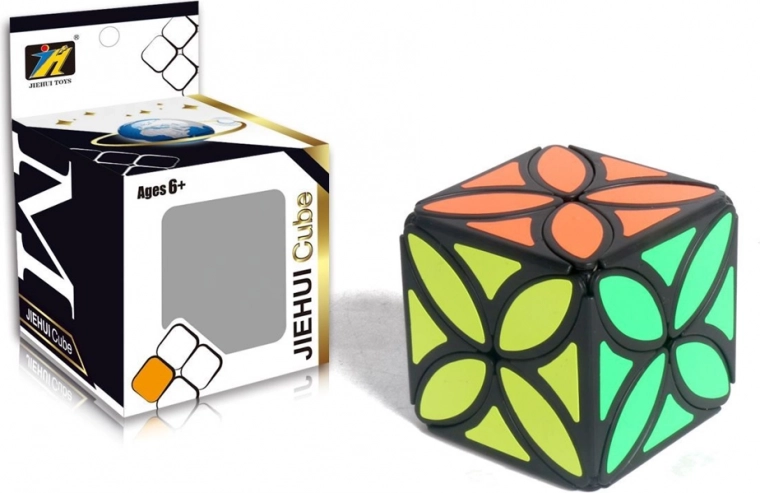 Leaf Clover Puzzle Cube 3x3 – modern logic cube