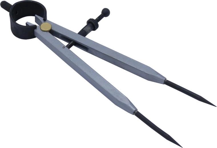 Passer met veer 250 mm Kmitex