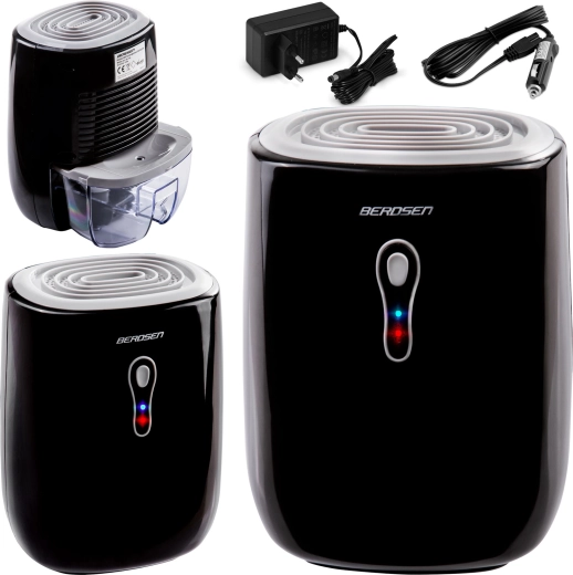 Déshumidificateur d’air Berdsen avec adaptateur auto 12 V BR-70B