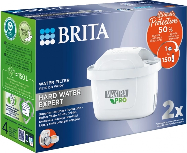 Vervangingsfilterpatroon BRITA MAXTRA PRO Hard Water Expert, 2 stuks