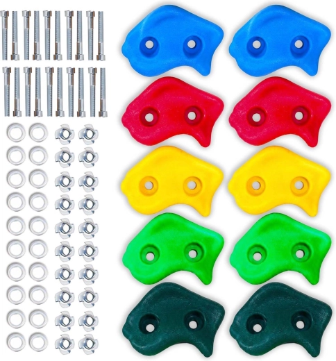 Kinder-Klettergriffe Renew Force CR-7, 10 Stück