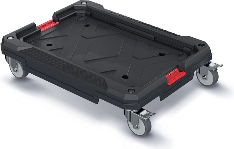 Rijdend platform voor boxen 440 × 585 × 145 mm – zwart