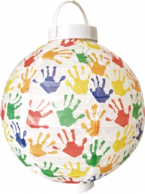 Paper Lantern 20 cm Battery Operated
