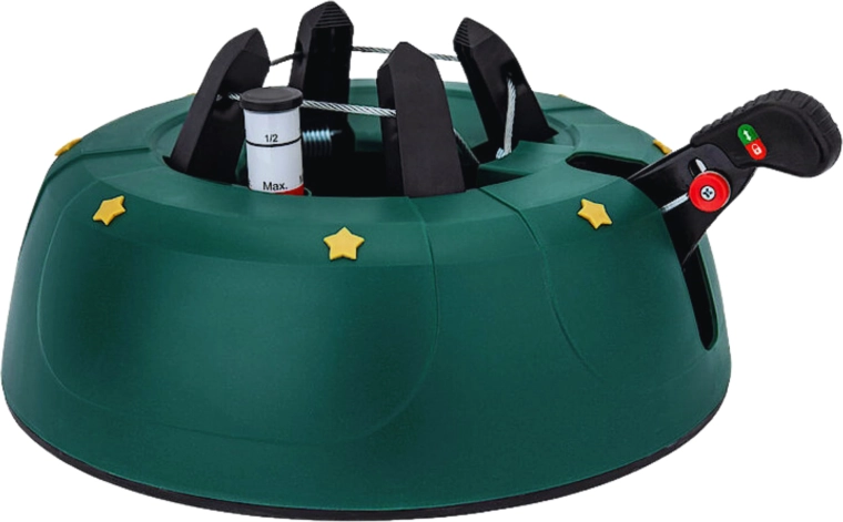 Kerstboomstandaard Kamai Start groen met snelspansysteem en waterreservoir