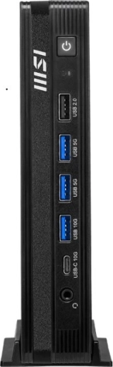 MSI Pro DP10 mini PC with Pentium G7400 processor, Wi‑Fi, no OS, black