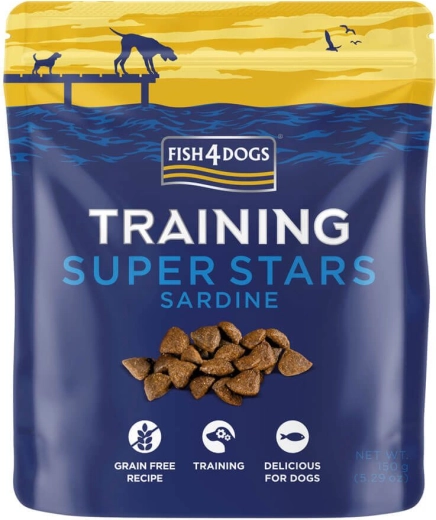 Fish4Dogs Sardine Training Dog Treats 150 g