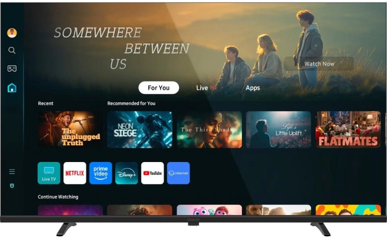 Sencor QLED-smart-tv 40" met Tizen OS