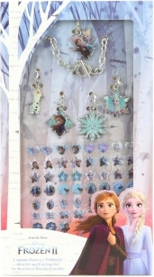 Disney Frozen 2 armband met bedels en stickers - 1 stuk