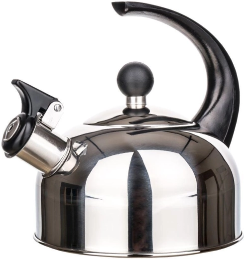 Stainless steel 1.4 l Tiga kettle for induction