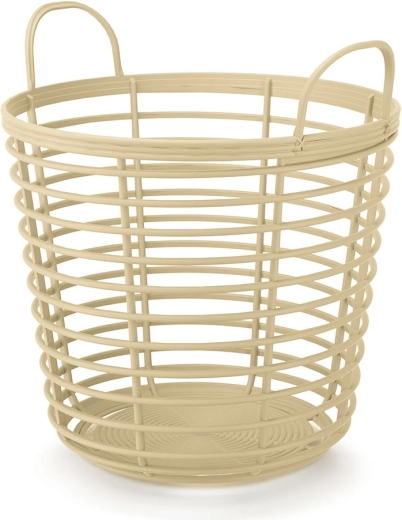 Zanzi Basket with Handles 43 cm – straw shade