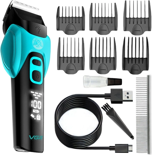 VGR Procut silent 5v1 wireless pet clipper V-208 - 1 piece