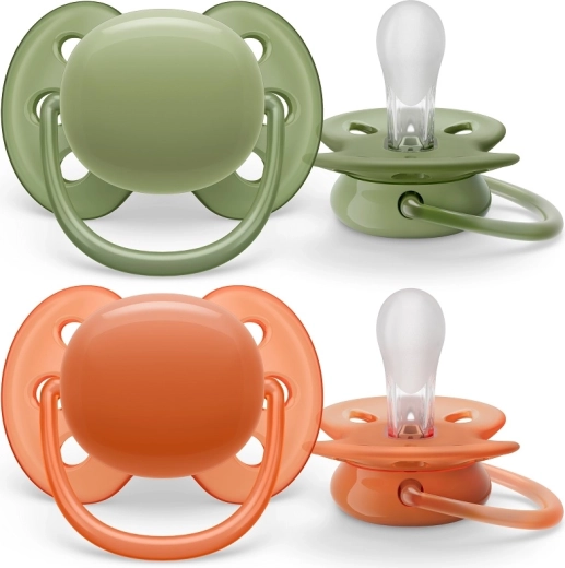 Philips Avent sucette Ultrasoft Premium neutre 18m+, 2 pcs